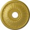 Ekena Millwork Berkshire Ceiling Medallion (Fits Canopies up to 6 3/8"), 20 1/8"OD x 3 7/8"ID x 1 7/8"P, Rich Gold CM20BE1RGS - alternate 1